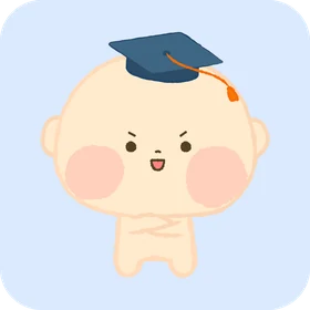 학사모를 쓴 아이 일러스트