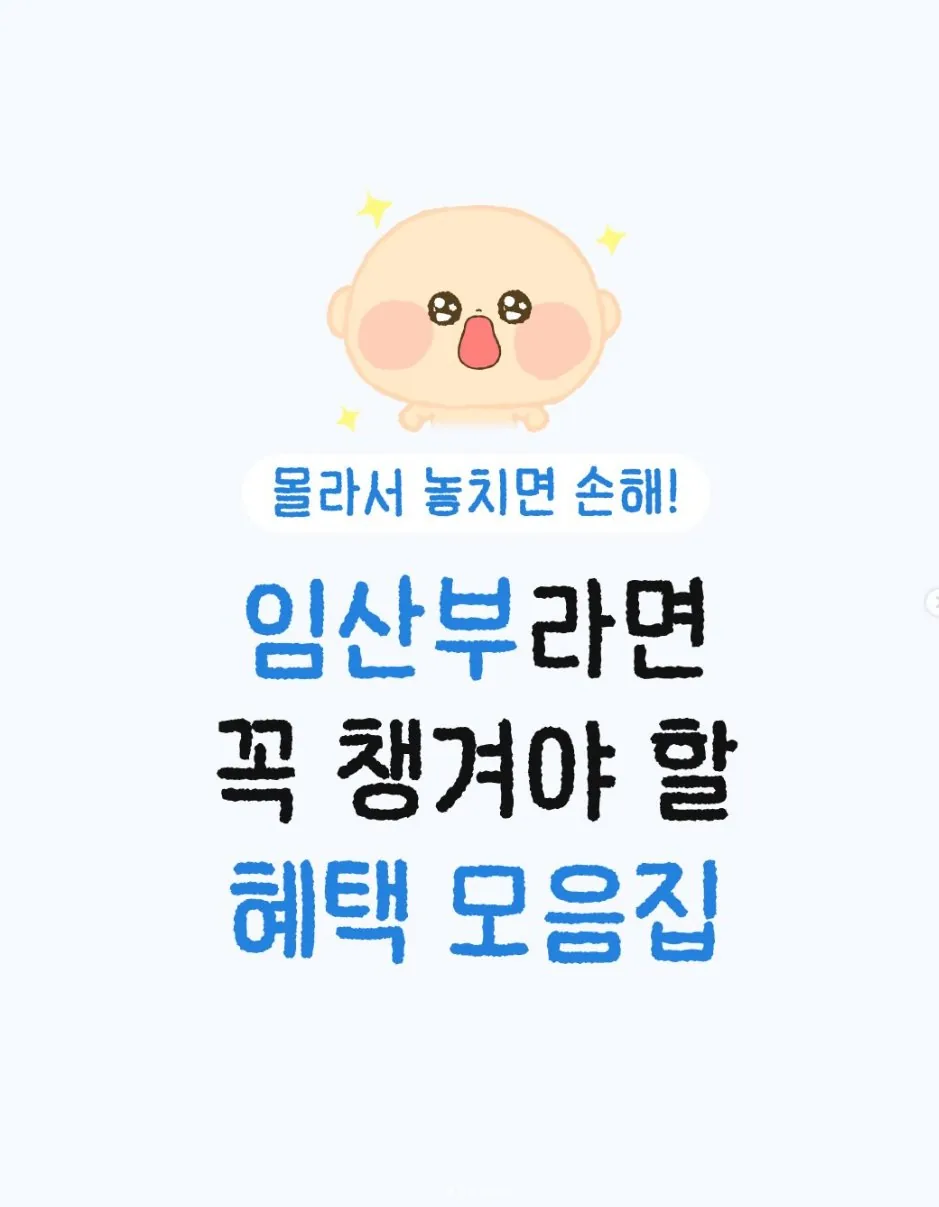 베이비빌리 인스타그램 — 임산부라면 꼭 챙겨야 할 혜택 모음집