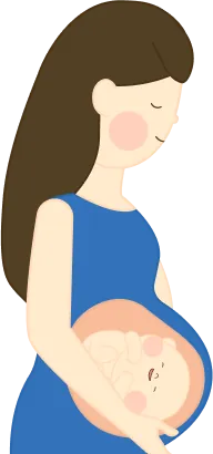 임신부 일러스트