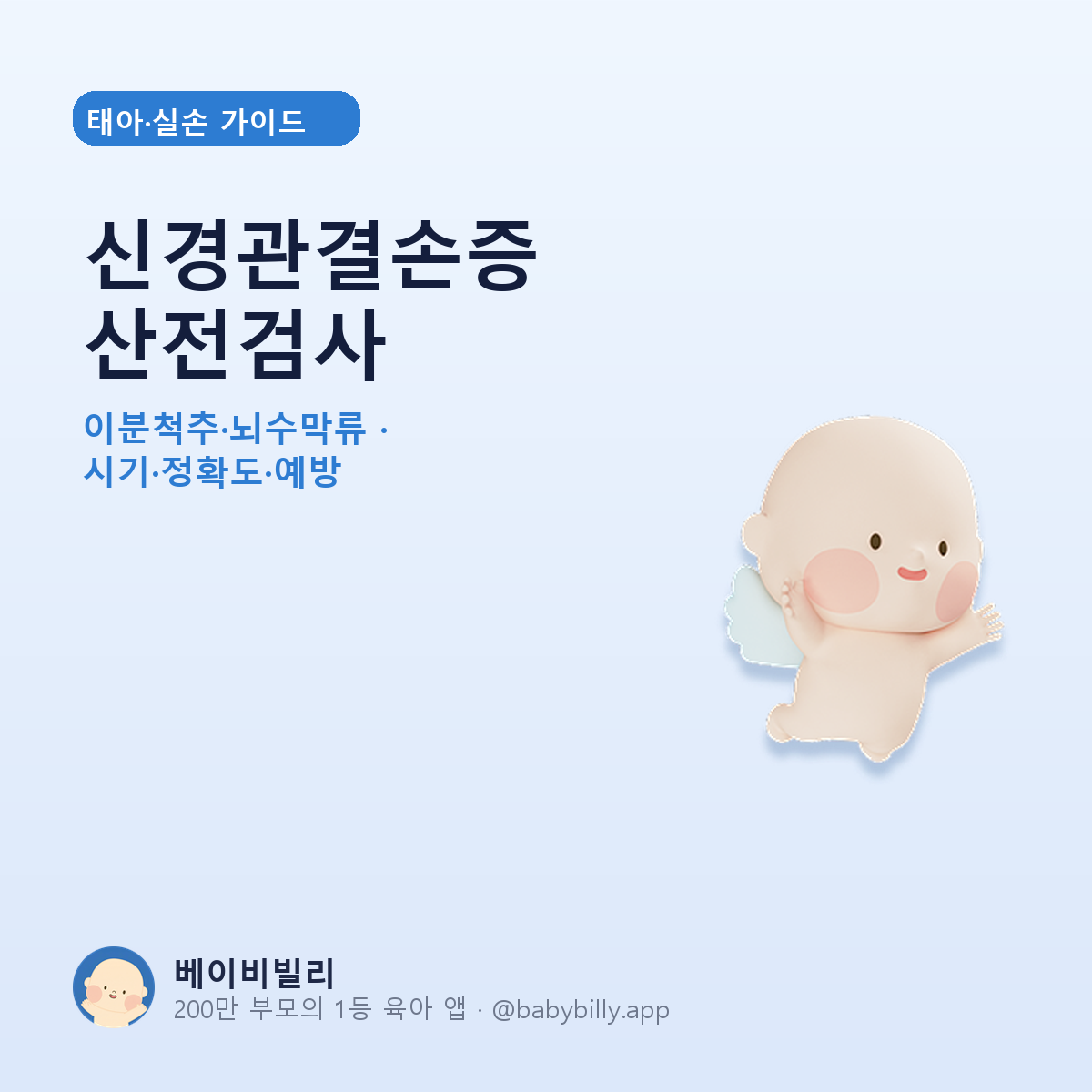 신경관결손증 산전검사 - 베이비빌리 가이드