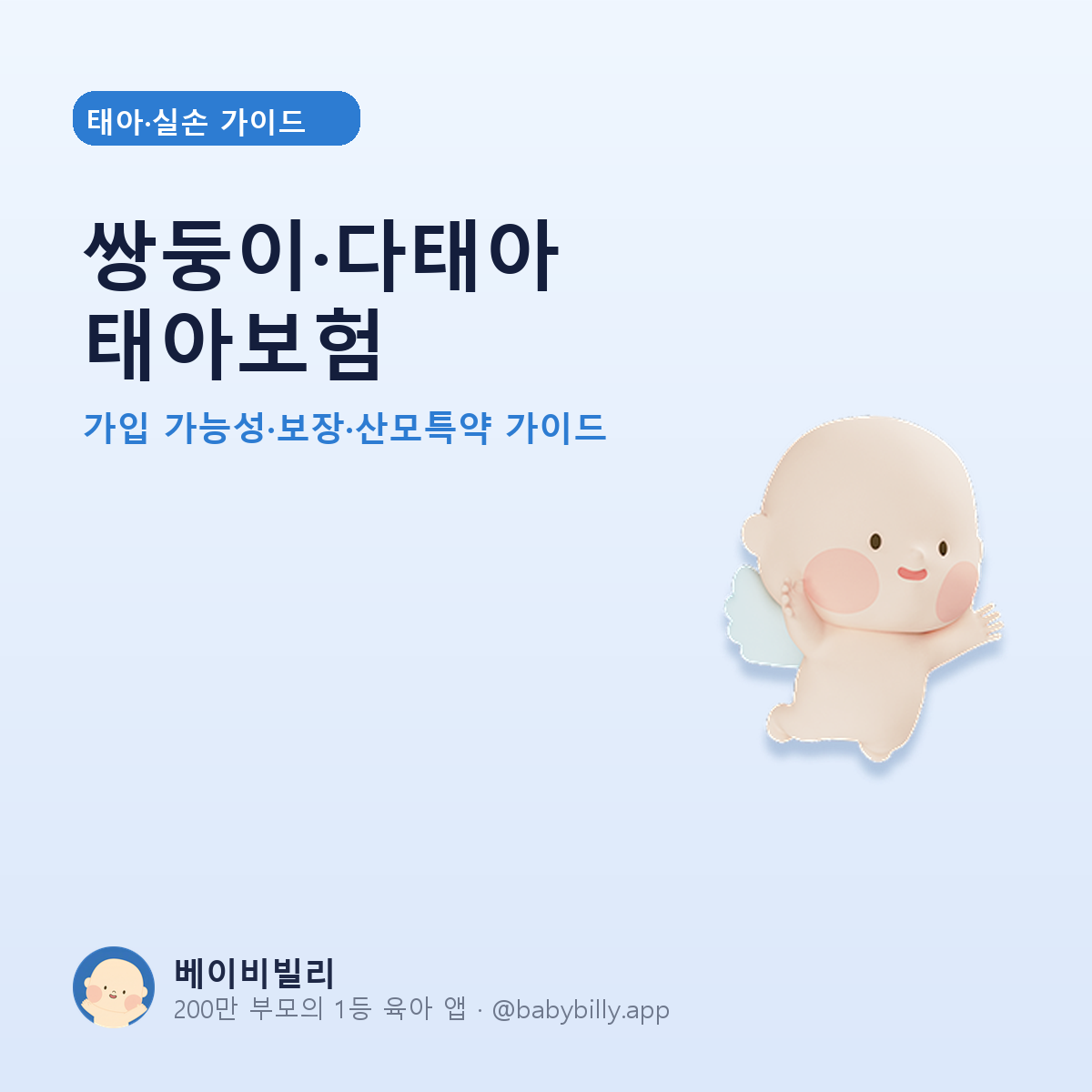 쌍둥이·다태아 태아보험 - 베이비빌리 가이드