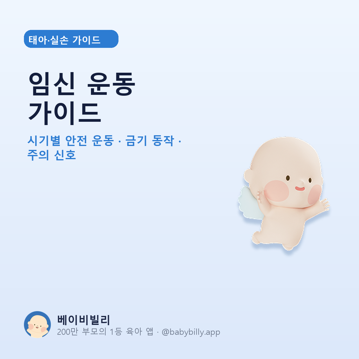 임신 운동 가이드 - 베이비빌리 가이드