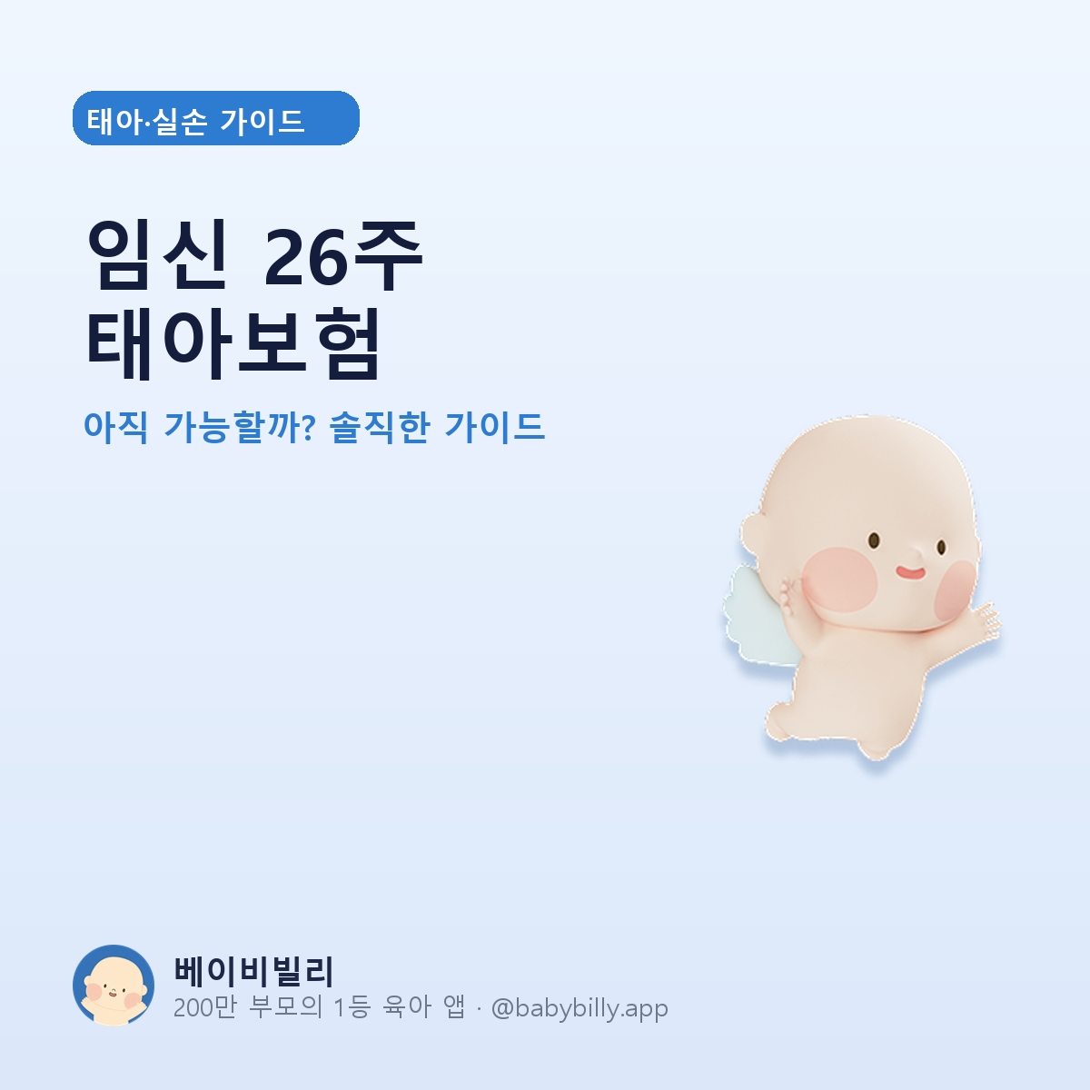 임신 26주 태아보험 - 베이비빌리 가이드