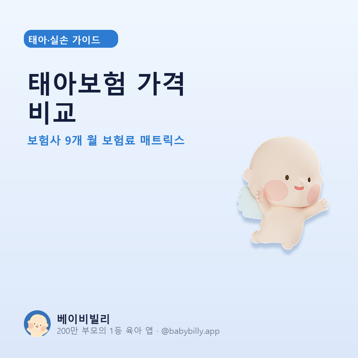태아보험 가격 비교 - 베이비빌리 가이드