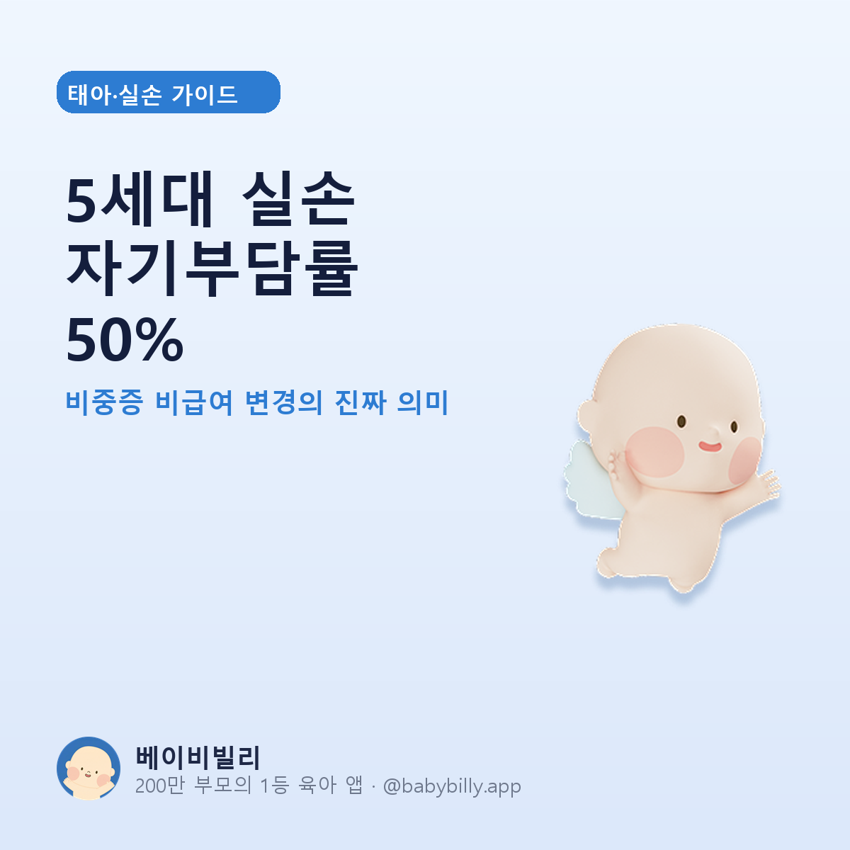 5세대 실손 자기부담률 50% - 베이비빌리 가이드