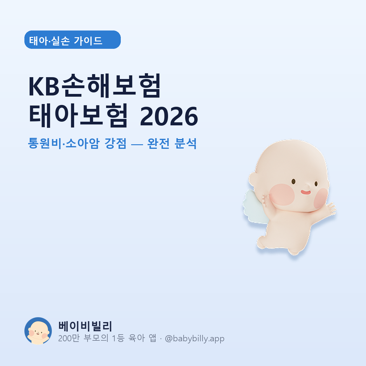 KB손해보험 태아보험 2026 - 베이비빌리 가이드