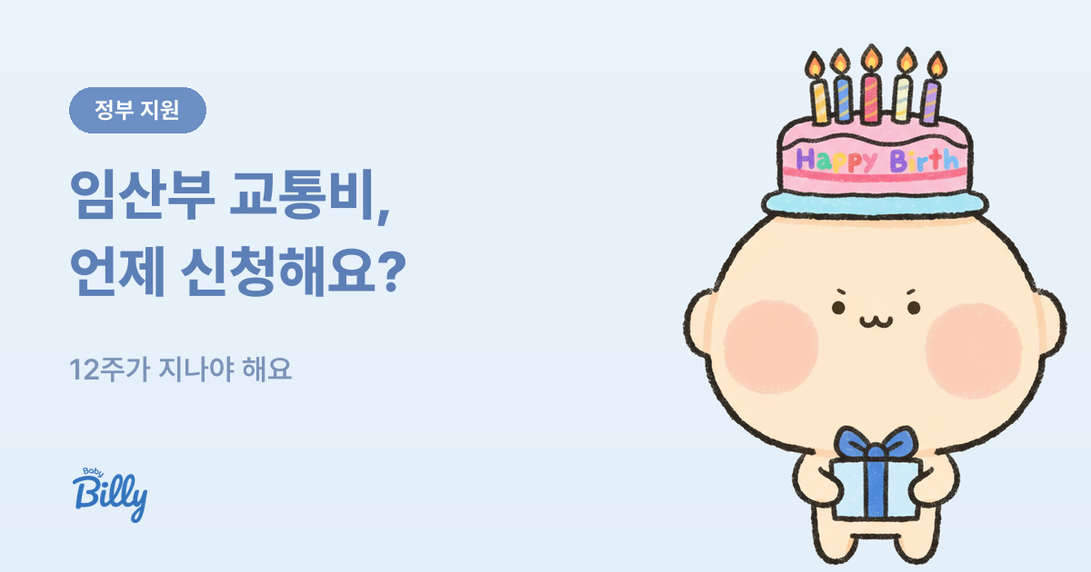 임산부 교통비 지원 - 금액과 신청 시기 - 베이비빌리 가이드