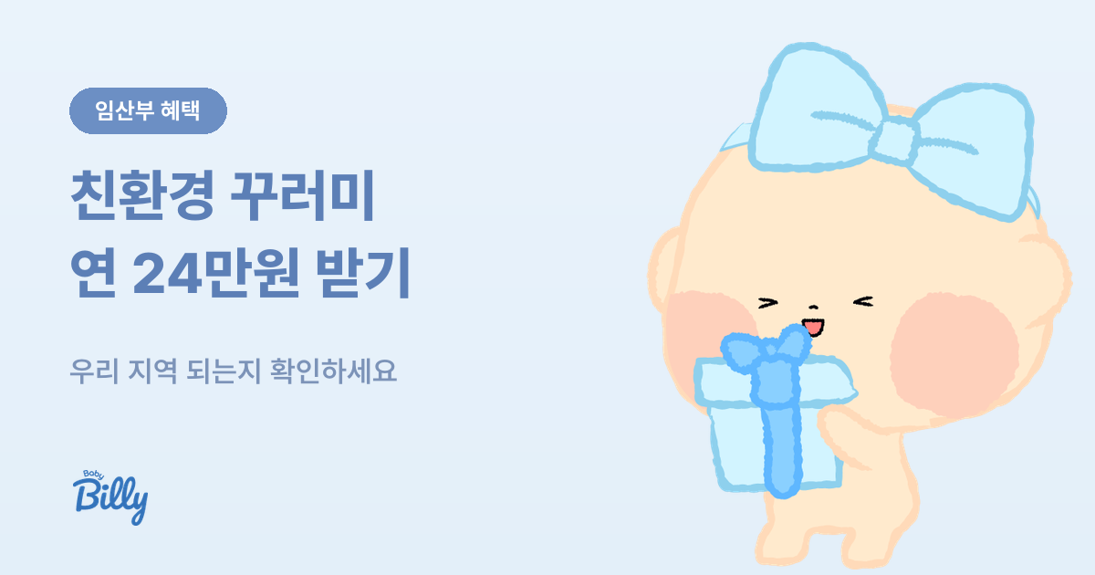 임산부 친환경농산물 지원사업 - 금액과 신청 방법 - 베이비빌리 가이드