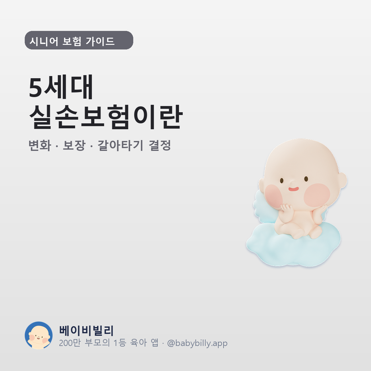5세대 실손보험이란 - 베이비빌리 가이드